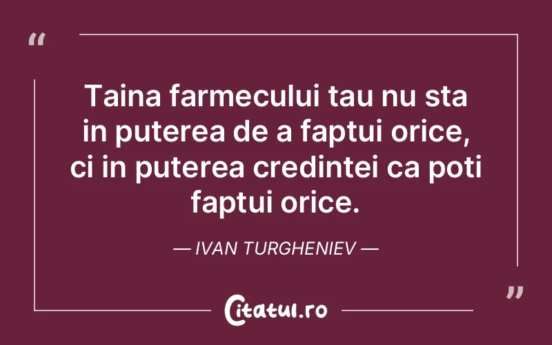 Citat Ivan Turgheniev - citate crestine