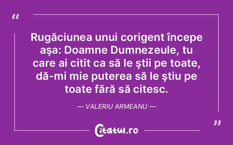Citat Valeriu Armeanu - citate crestine