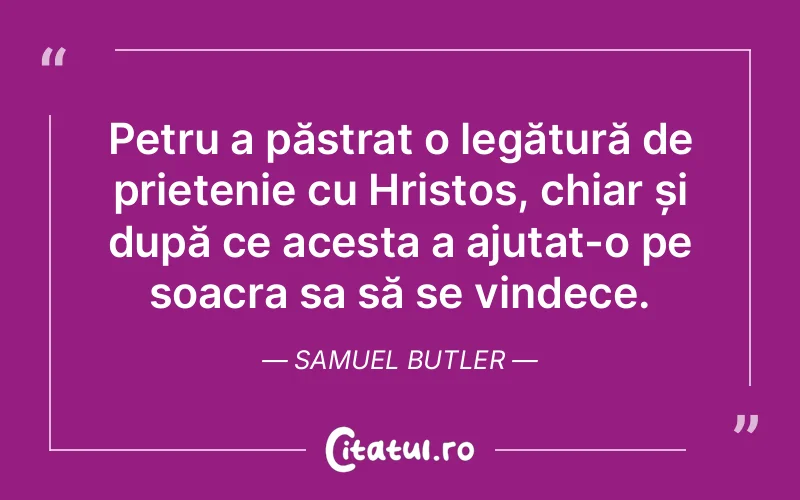 Citat Samuel Butler - citate crestine