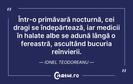 Într-o primăvară nocturnă, cei dragi... Într-o primăvară nocturnă, cei dragi...
