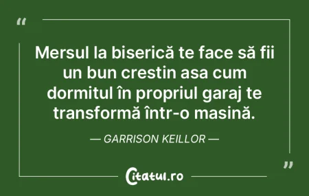 Mersul la biserică te face să fii un b... Mersul la biserică te face să fii un b...