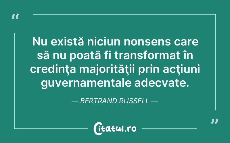 Citat Bertrand Russell - citate crestine