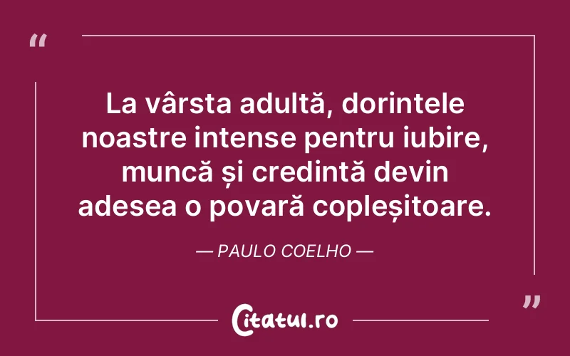 Citat Paulo Coelho - citate crestine