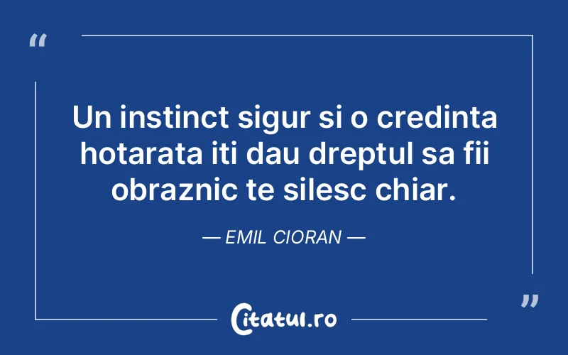 Citat Emil Cioran - citate crestine