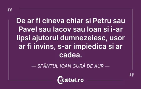 De ar fi cineva chiar si Petru sau Pavel... De ar fi cineva chiar si Petru sau Pavel...