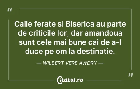 Caile ferate si Biserica au parte de cri... Caile ferate si Biserica au parte de cri...