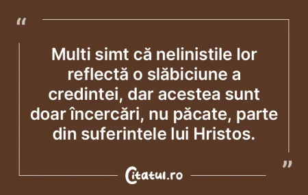 Mulți simt că neliniștile lor reflect... Mulți simt că neliniștile lor reflect...