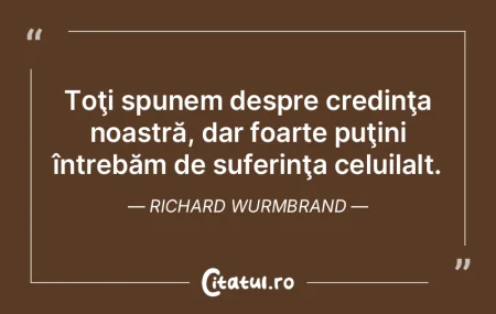 Toţi spunem despre credinţa noastră, ... Toţi spunem despre credinţa noastră, ...