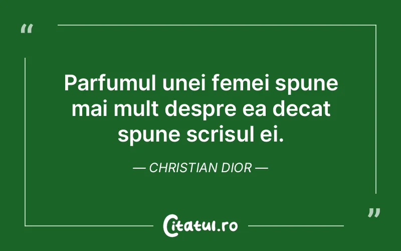 Citat Christian Dior - citate crestine