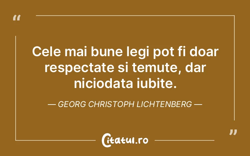 Citat Georg Christoph Lichtenberg - citate crestine