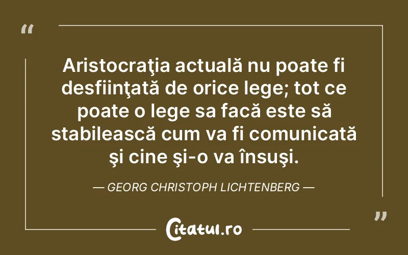 Citat Georg Christoph Lichtenberg - citate crestine