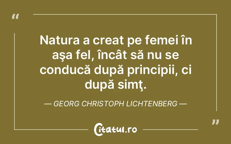 Citat Georg Christoph Lichtenberg - citate crestine