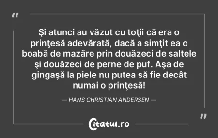 Şi atunci au văzut cu toţii că era o... Şi atunci au văzut cu toţii că era o...