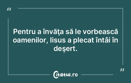 Pentru a învăţa să le vorbească oam... Pentru a învăţa să le vorbească oam...