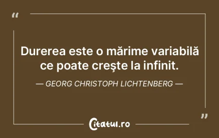 Durerea este o mărime variabilă ce poa... Durerea este o mărime variabilă ce poa...