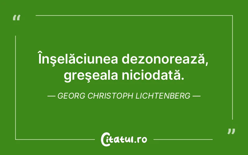 Citat Georg Christoph Lichtenberg - citate crestine