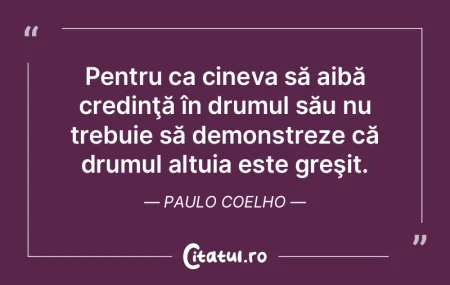 Pentru ca cineva să aibă credinţă î...