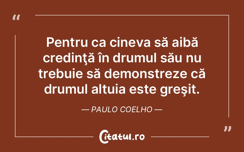 Citat Paulo Coelho - citate crestine