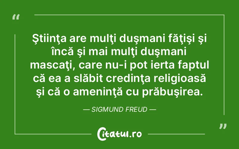 Citat Sigmund Fre - citate crestine
