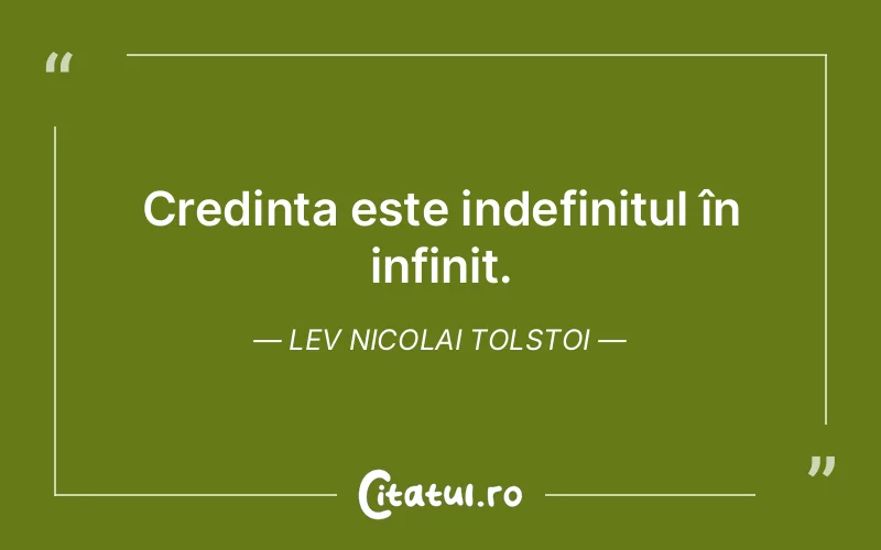 Citat Lev Nicolai Tolstoi - citate crestine