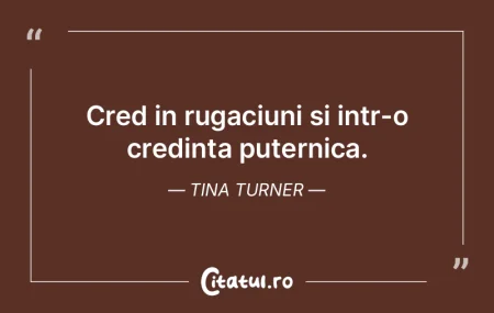 Cred in rugaciuni si intr-o credinta put... Cred in rugaciuni si intr-o credinta put...