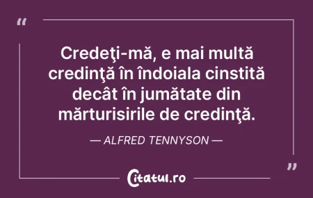Credeţi-mă, e mai multă credinţă î... Credeţi-mă, e mai multă credinţă î...