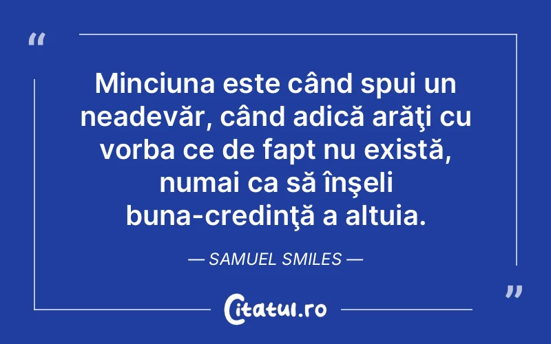 Citat Samuel Smiles - citate crestine