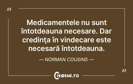 Medicamentele nu sunt întotdeauna neces... Medicamentele nu sunt întotdeauna neces...