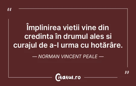 ÃŽmplinirea vieÈ›ii vine din credinÈ›a Ã... ÃŽmplinirea vieÈ›ii vine din credinÈ›a Ã...