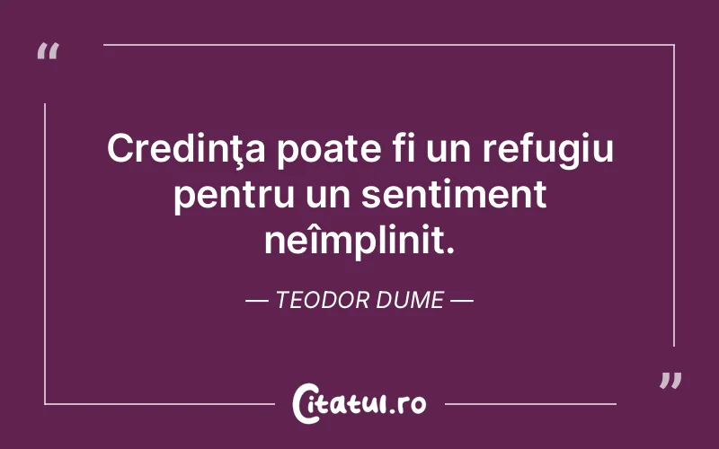 Citat Teodor Dume - citate crestine