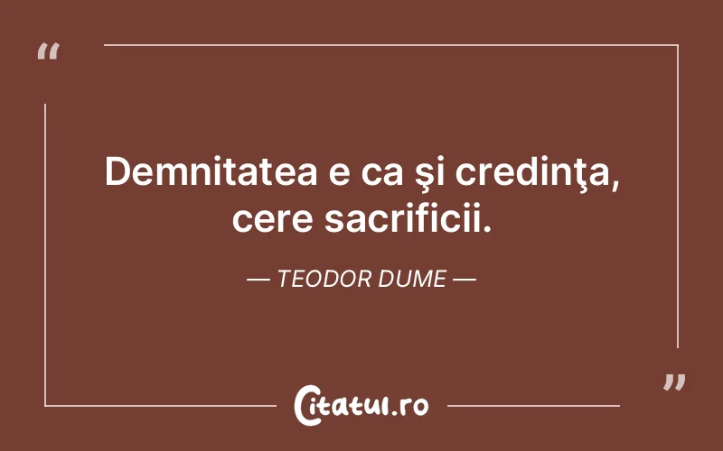 Citat Teodor Dume - citate crestine
