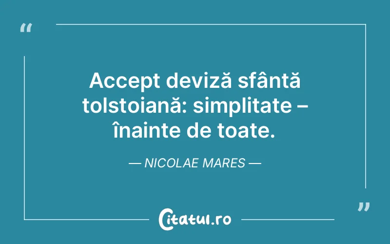 Citat Nicolae Mares - citate crestine