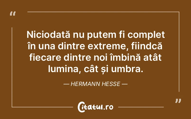 Citat Hermann Hesse - citate crestine