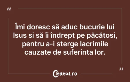 Îmi doresc să aduc bucurie lui Isus ș... Îmi doresc să aduc bucurie lui Isus ș...