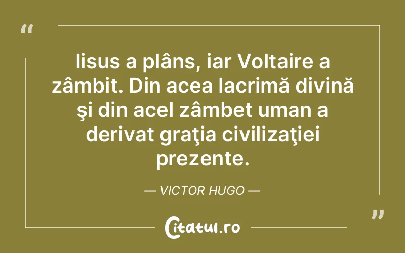 Citat Victor Hugo - citate crestine
