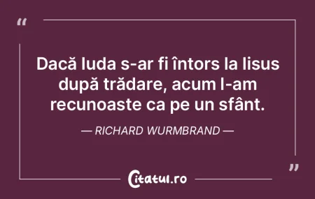 Dacă Iuda s-ar fi întors la Iisus dupÄ... Dacă Iuda s-ar fi întors la Iisus dupÄ...
