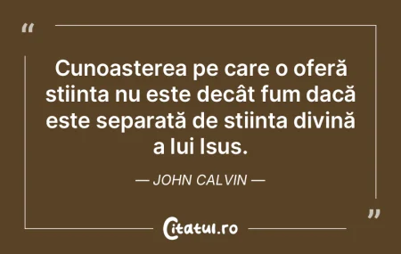 Cunoașterea pe care o oferă știința ...