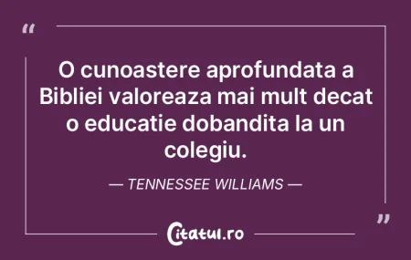 O cunoastere aprofundata a Bibliei valor... O cunoastere aprofundata a Bibliei valor...