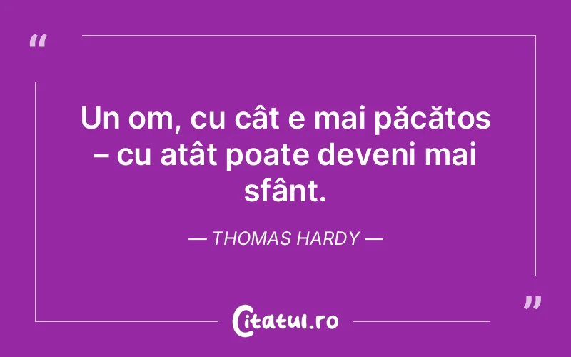 Citat Thomas Hardy - citate crestine