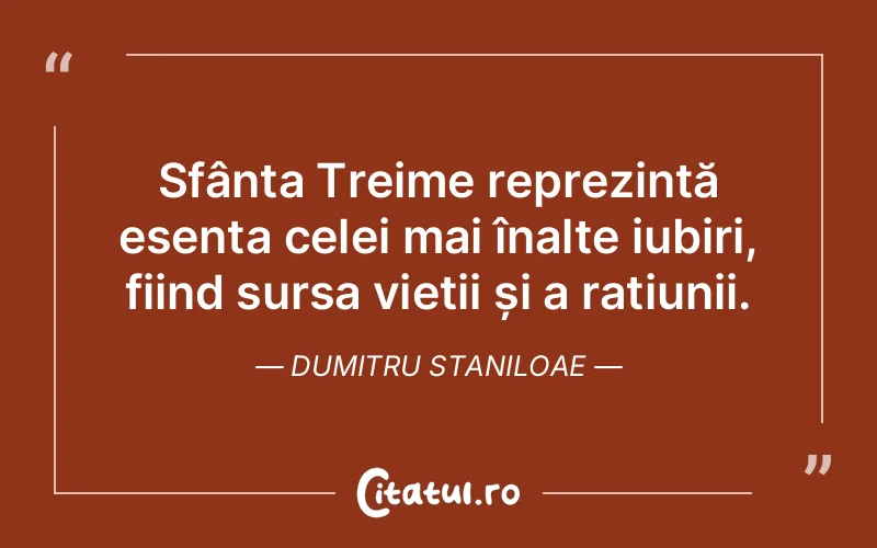 Citat Dumitru Staniloae - citate crestine