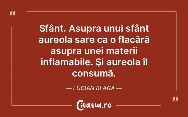 Citat Lucian Blaga - citate crestine
