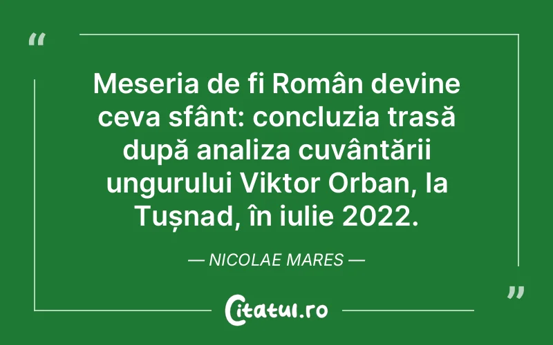 Citat Nicolae Mares - citate crestine