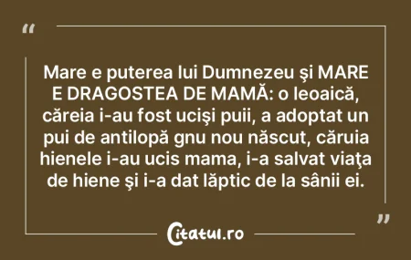 Mare e puterea lui Dumnezeu şi MARE E D...