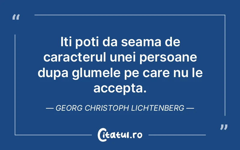 Citat Georg Christoph Lichtenberg - citate crestine