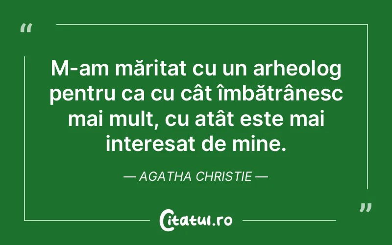 Citat Agatha Christie - citate crestine