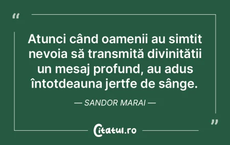 Atunci când oamenii au simțit nevoia s... Atunci când oamenii au simțit nevoia s...