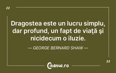 Dragostea este un lucru simplu, dar prof...