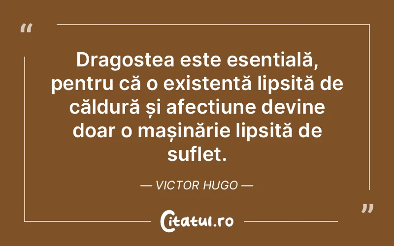 Citat Victor Hugo - citate dragoste