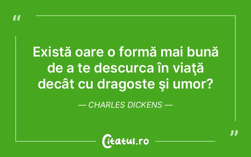 Citat Charles Dickens - citate dragoste