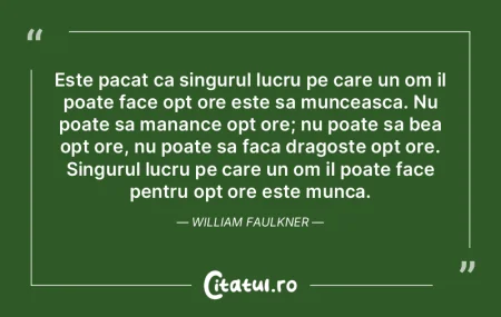 Este pacat ca singurul lucru pe care un ...